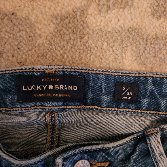 Lucky Brand Women's  Blue Lolita Skinny Jeans - Picture 4 of 9